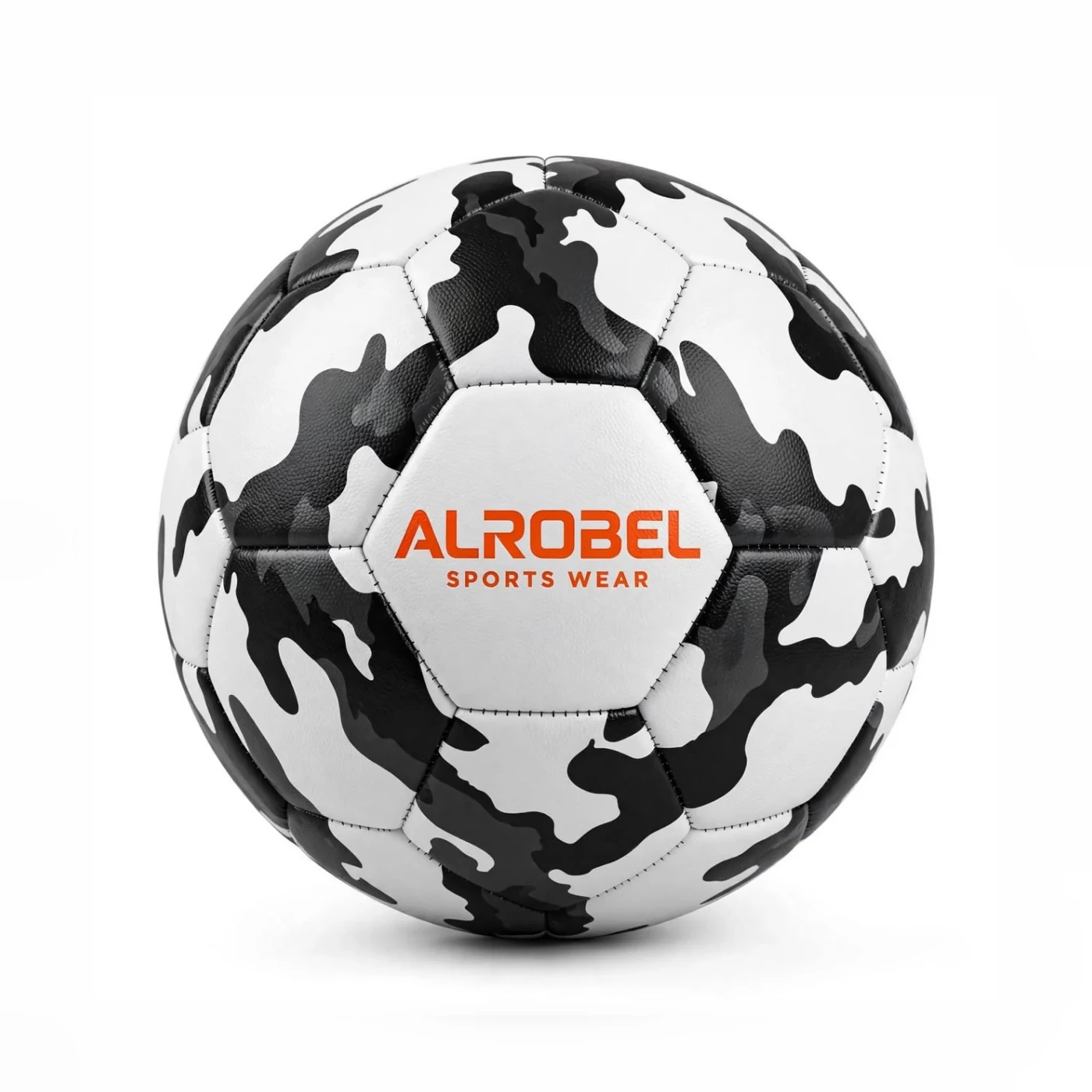 Black and white camo football — Alrobel Sportswear